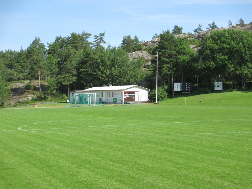 Vy övre klubbhuset