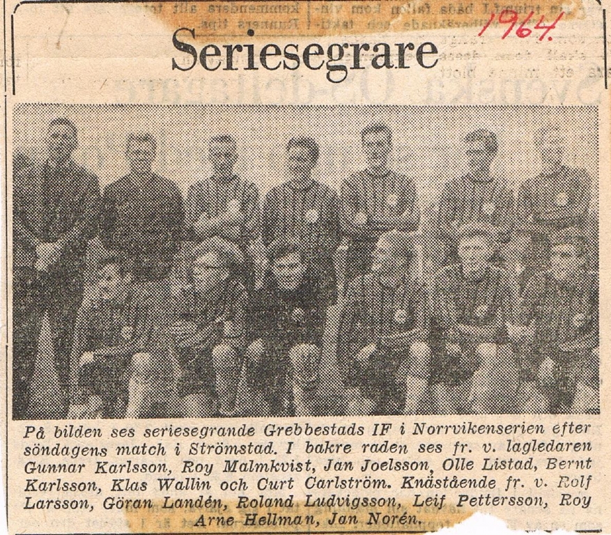 1964 Serievinst