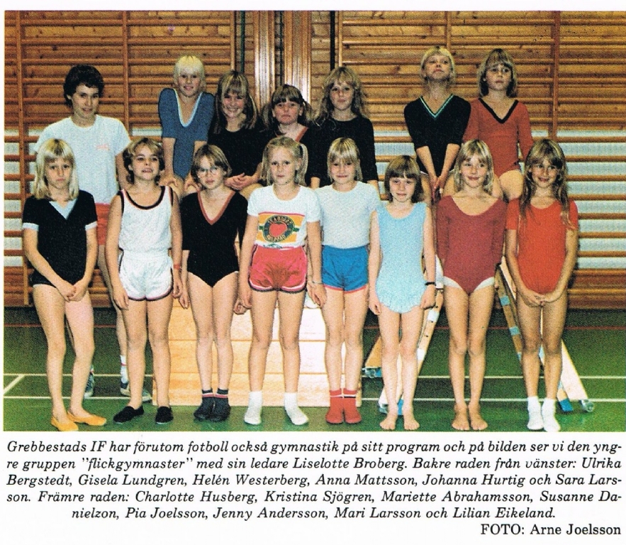 1981 Flickgymnastik