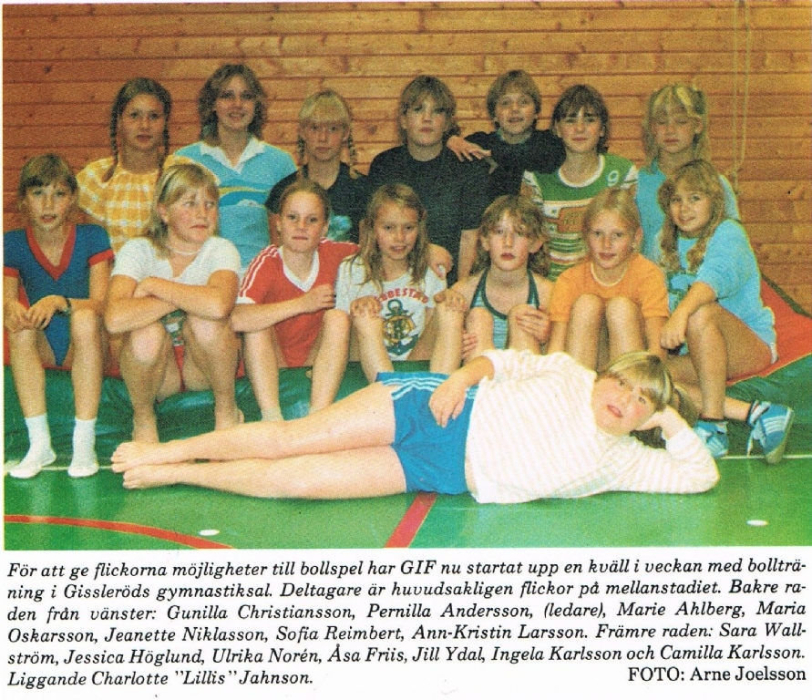 1981 Innefotboll flickor