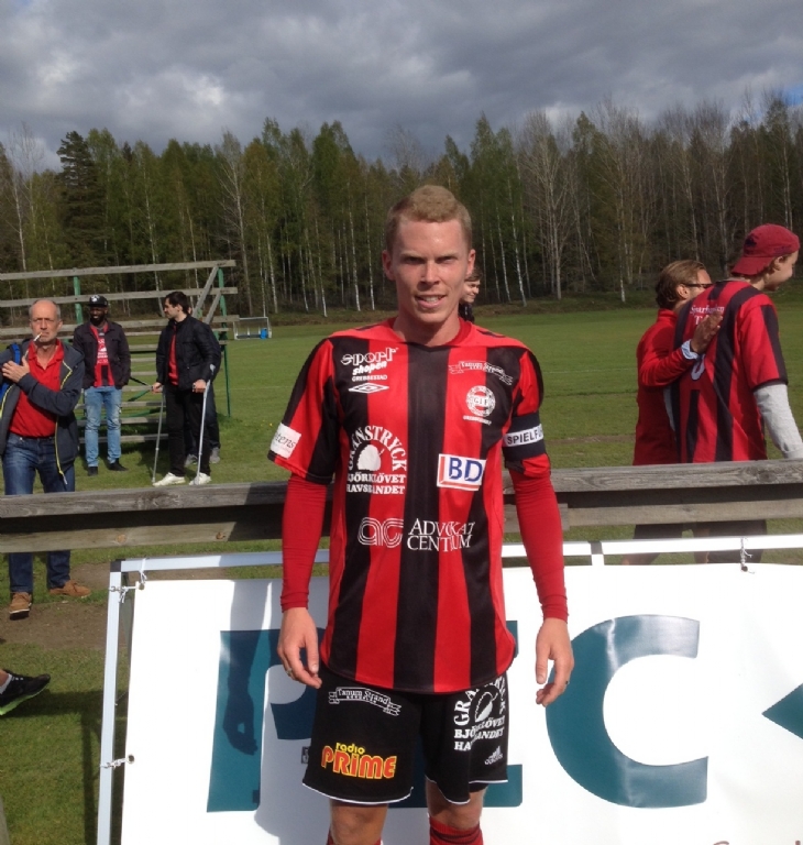 Segerskytten lagkapten Markus, dagens hjälte