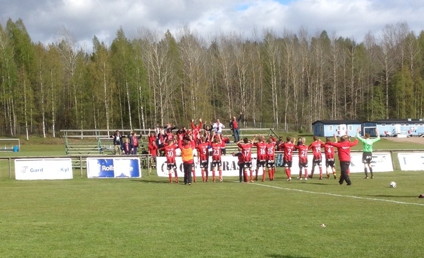 Segerjubel med Ultras