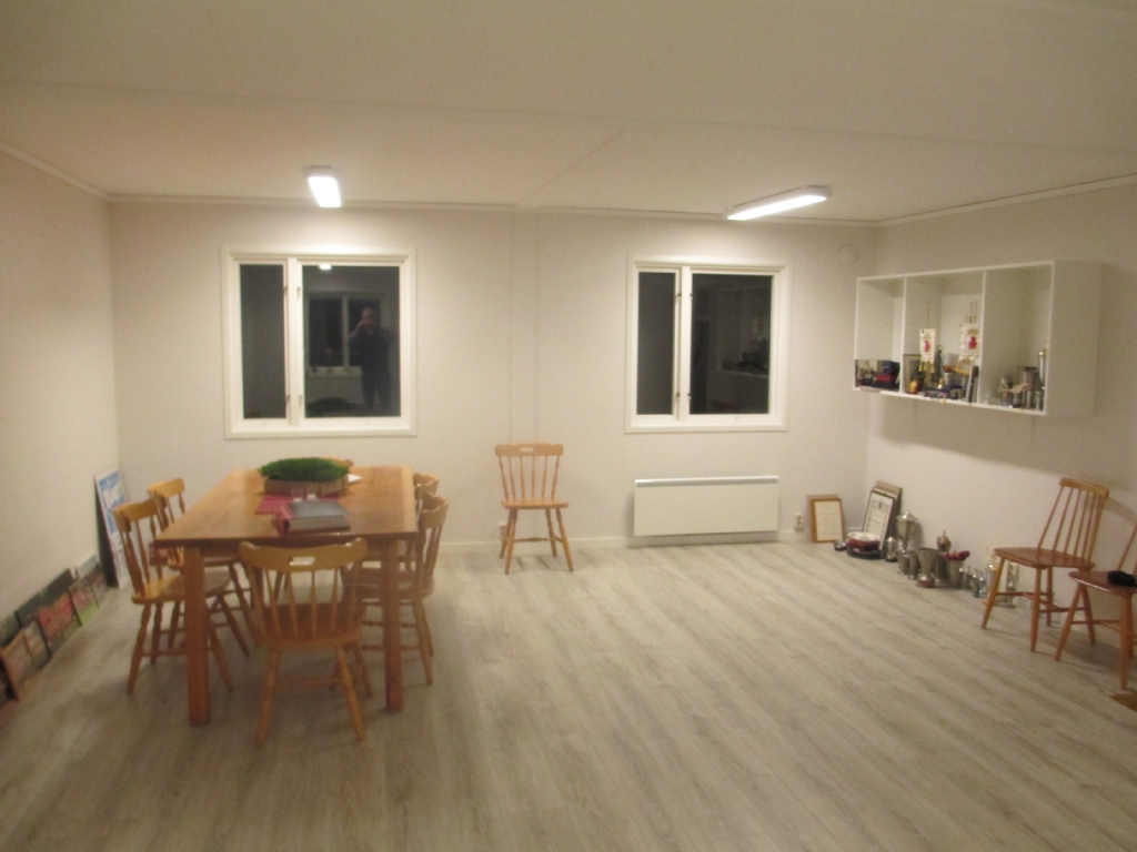 14 jan. Golvet listat, inredning på g