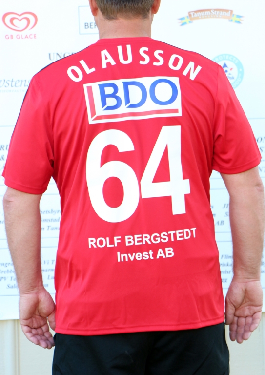 Matchtröja, bak