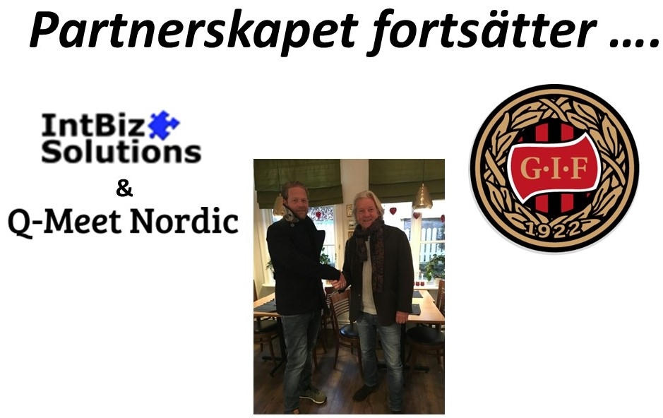 IntBiz Solutions & Q-Meet Nordic HUVUDPARTNER 2018