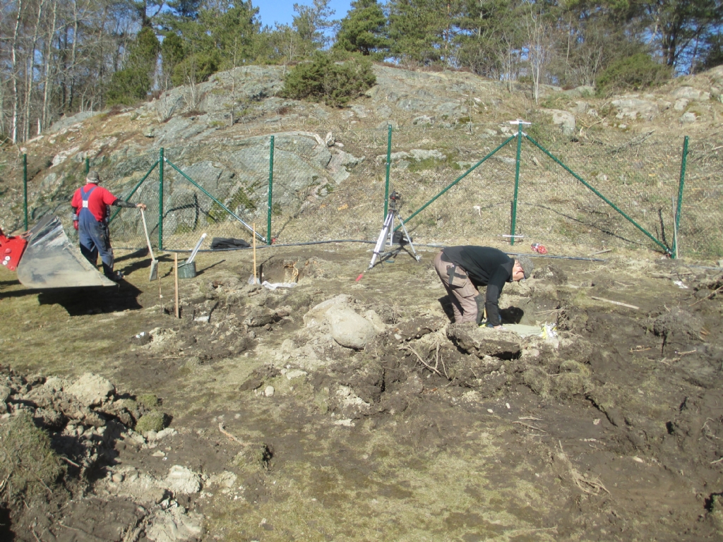 28 mars  Kenth E i gjuteriet