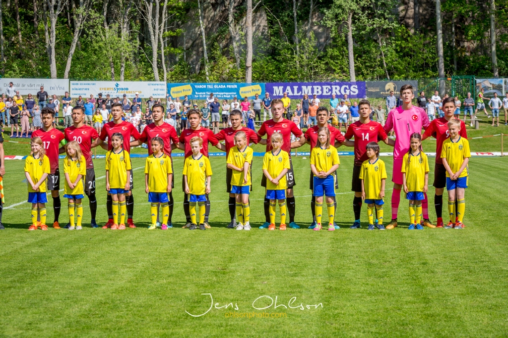 2018-05-20 Landskamp P16 Sverige-Turkiet