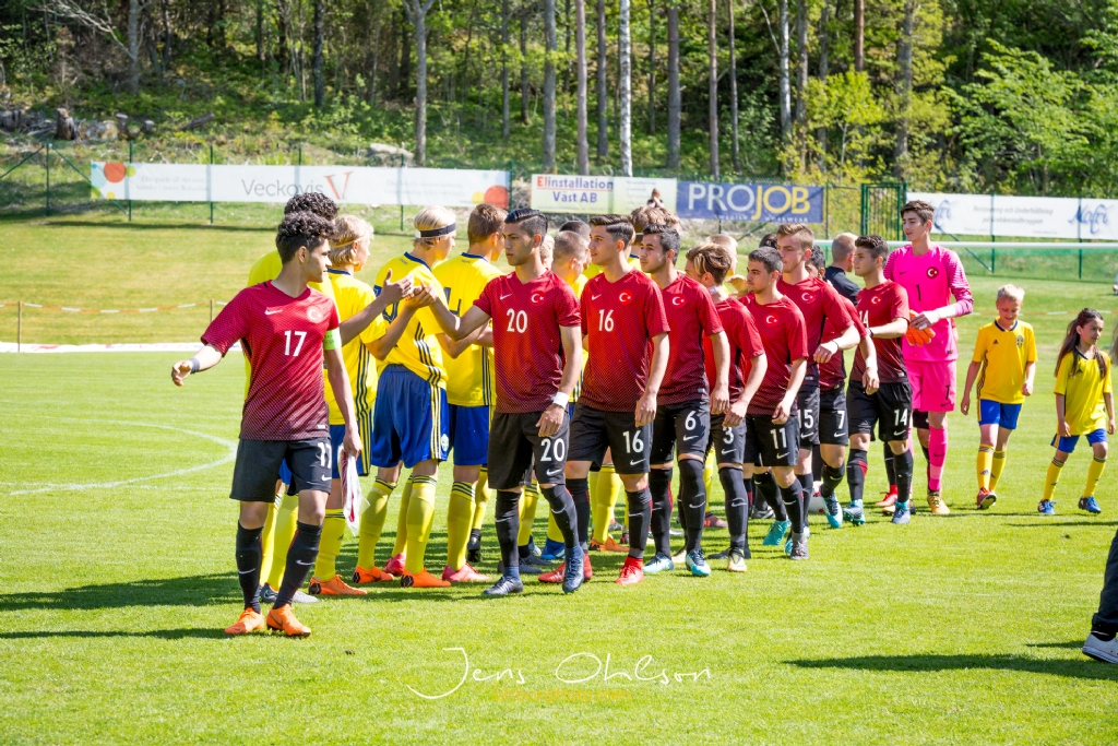 2018-05-20 Landskamp P16 Sverige-Turkiet