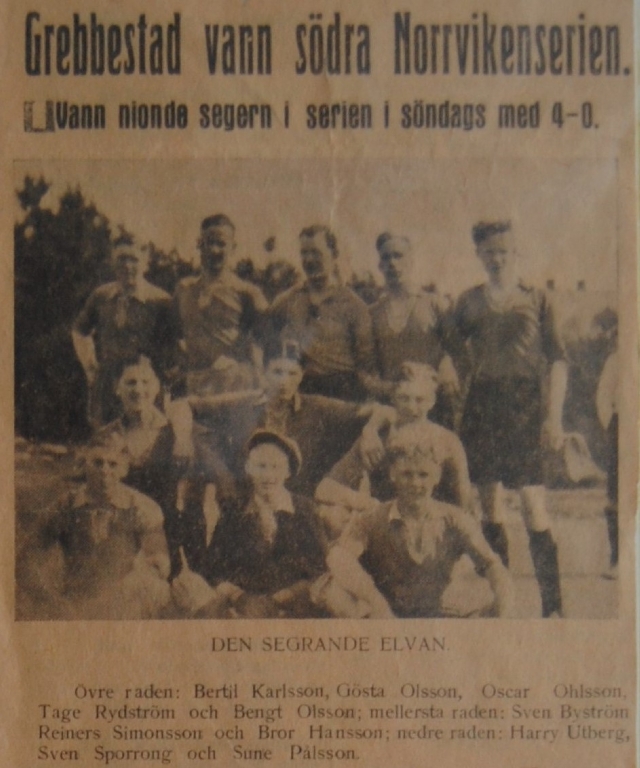 1932-1933 GIF första serieseger