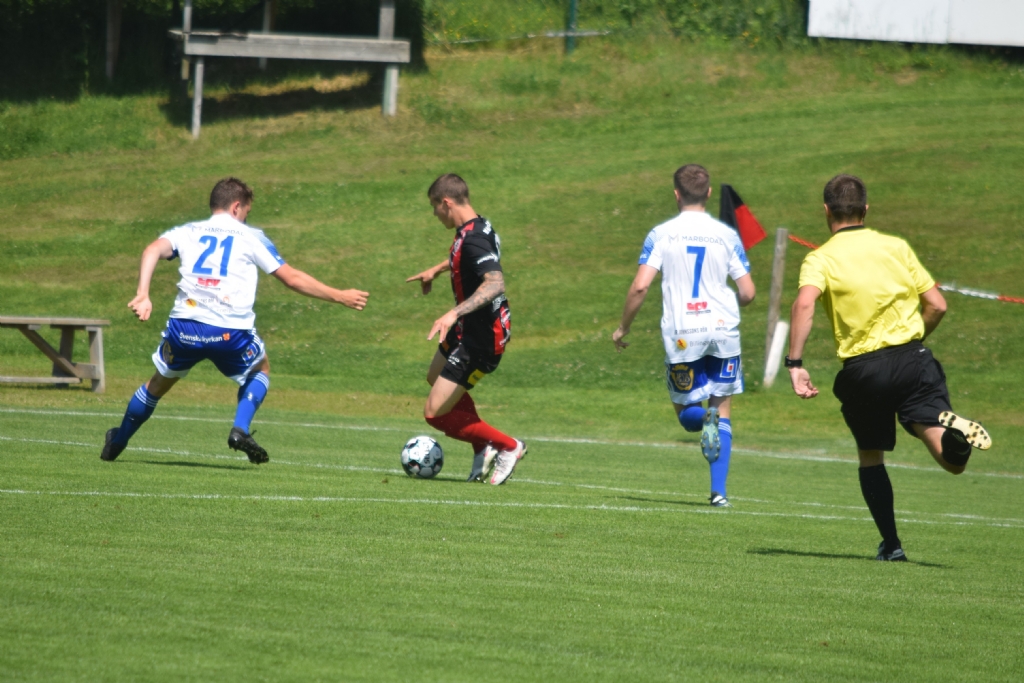 Oscar Landgren på offensiven