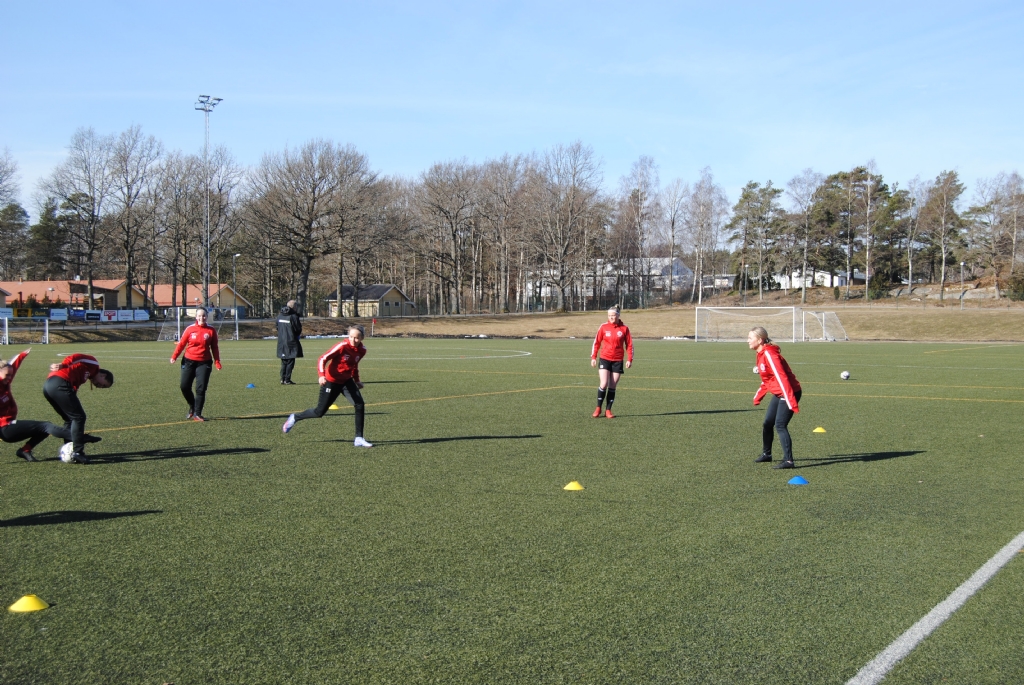 Damlag inför premiären 2022